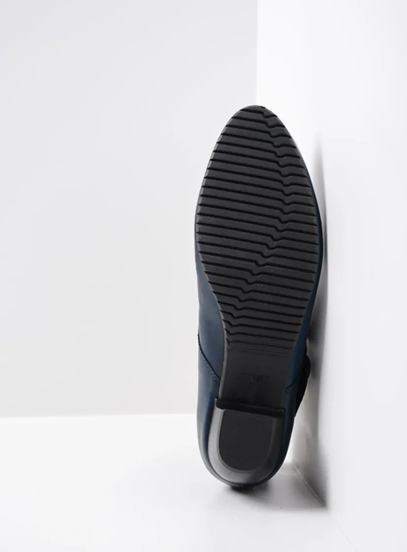 Wolky Midori F2F - denim biocare<DAMES Pumps|Herfst/Winter