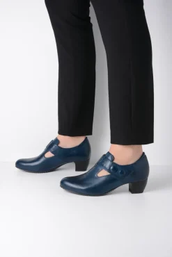 Wolky Midori F2F - denim biocare<DAMES Pumps|Herfst/Winter