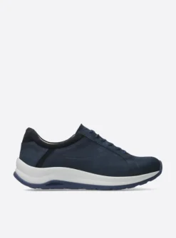 Wolky Milton - jeans nubuck<DAMES Lage Veterschoenen|Wandelschoenen