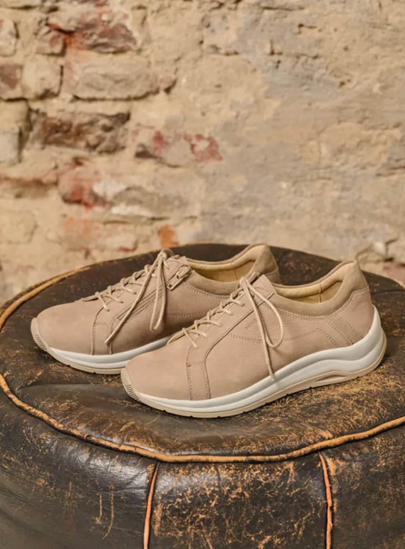 Wolky Milton - safari nubuck<DAMES Lage Veterschoenen|Wandelschoenen