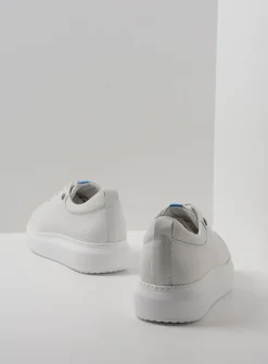 Wolky Move it HV - wit leer<DAMES Lage Veterschoenen|Herfst/Winter