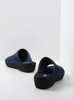 Wolky Nassau - denim nubuck<DAMES Slippers