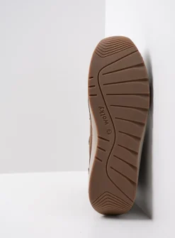 Wolky Ocean - donker taupe nubuck<DAMES Hoge Veterschoenen|Veterlaarzen