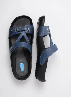 Wolky O'Connor - jeans leer<DAMES Slippers