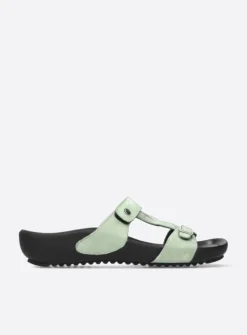 Wolky O'Connor - lichtgroen nubuck<DAMES Slippers