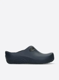 Wolky OK Clog-Klomp - donkerblauw PU<DAMES Klompen