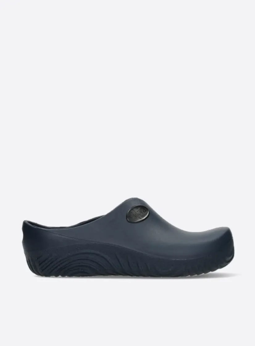 Wolky OK Clog-Klomp - donkerblauw PU<DAMES Klompen
