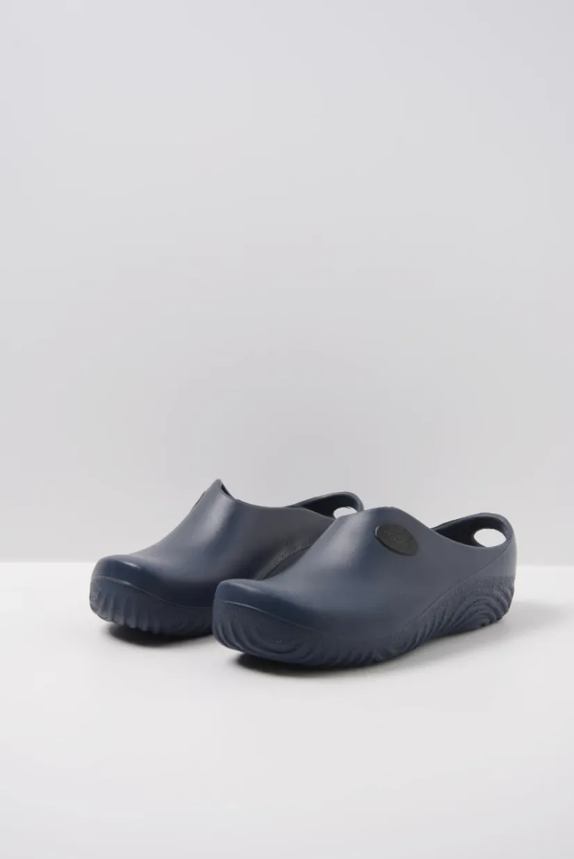Wolky OK Clog-Klomp - donkerblauw PU<DAMES Klompen