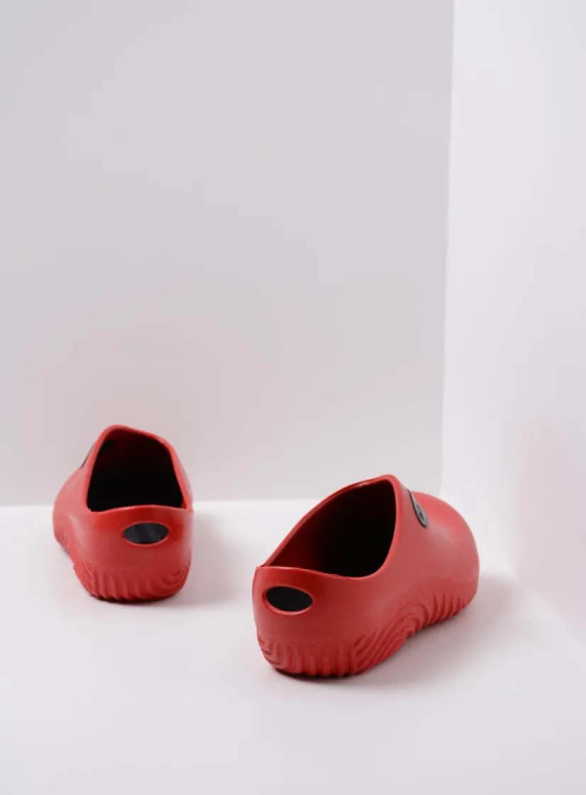 Wolky OK Clog-Klomp - rood PU<DAMES Klompen
