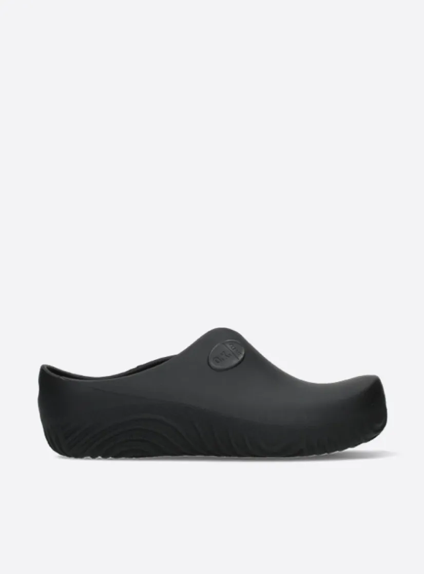 Wolky OK Clog-Klomp - zwart PU<DAMES Klompen