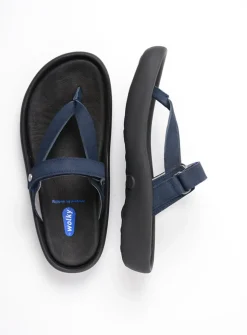 Wolky Peace - blauw nubuck<DAMES Slippers
