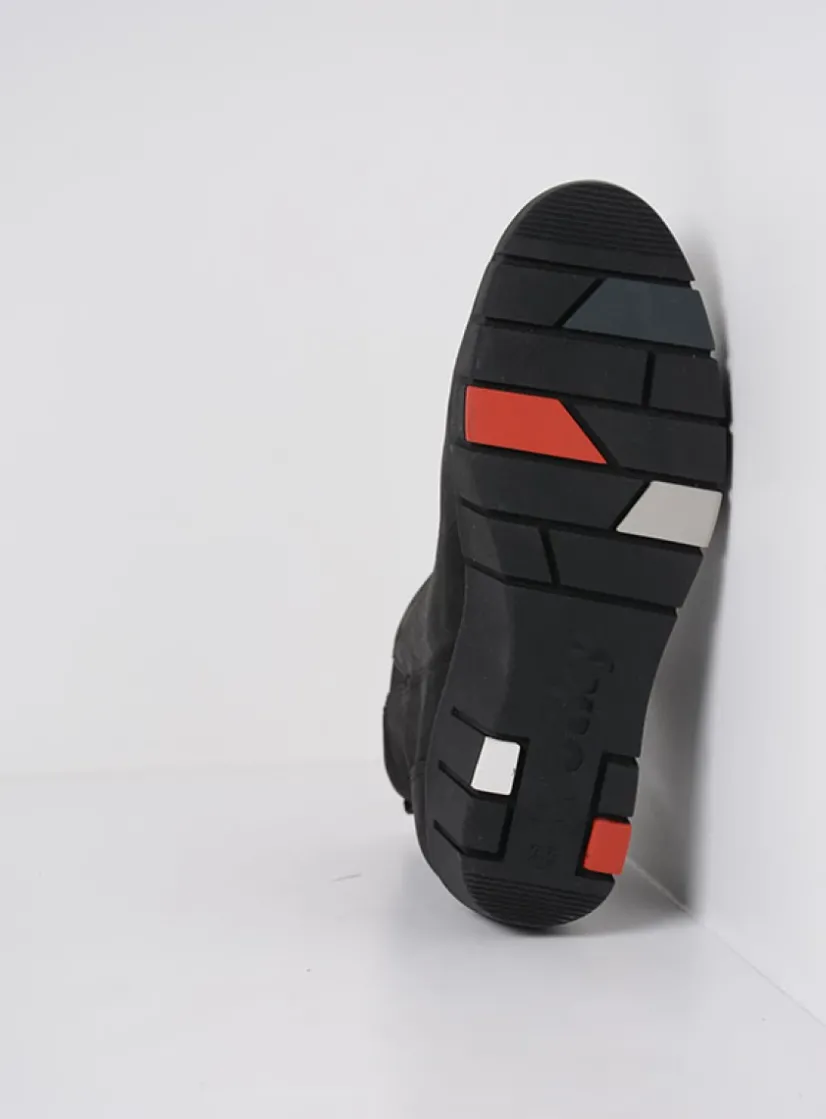 Wolky Phoenix HV - zwart nubuck<DAMES Herfst/Winter|Enkellaarsjes