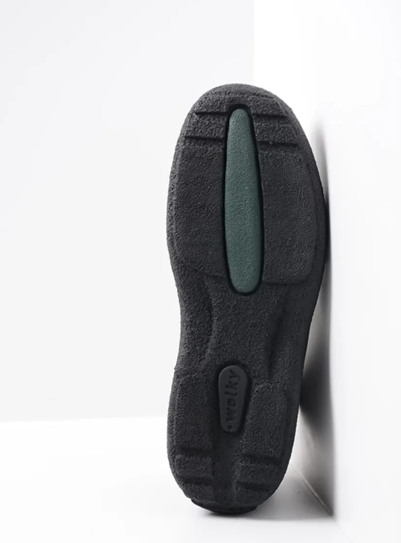 Wolky Roll Moc Men - bruin leer<Heren Veterschoenen Heren|Comfortschoenen Heren