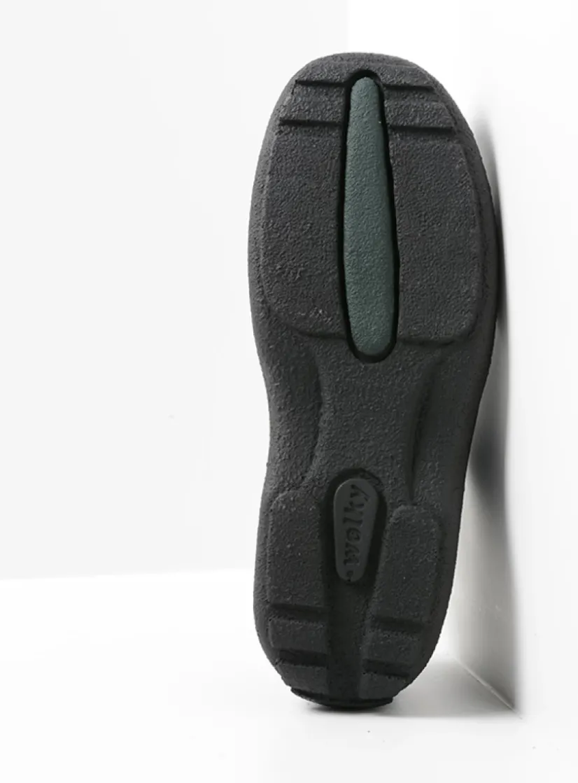 Wolky Roll Shoe Men - blauw nubuck<Heren Veterschoenen Heren|Comfortschoenen Heren