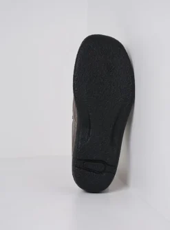 Wolky Roll Slide - brons geprint leer<DAMES Slippers|Klompen