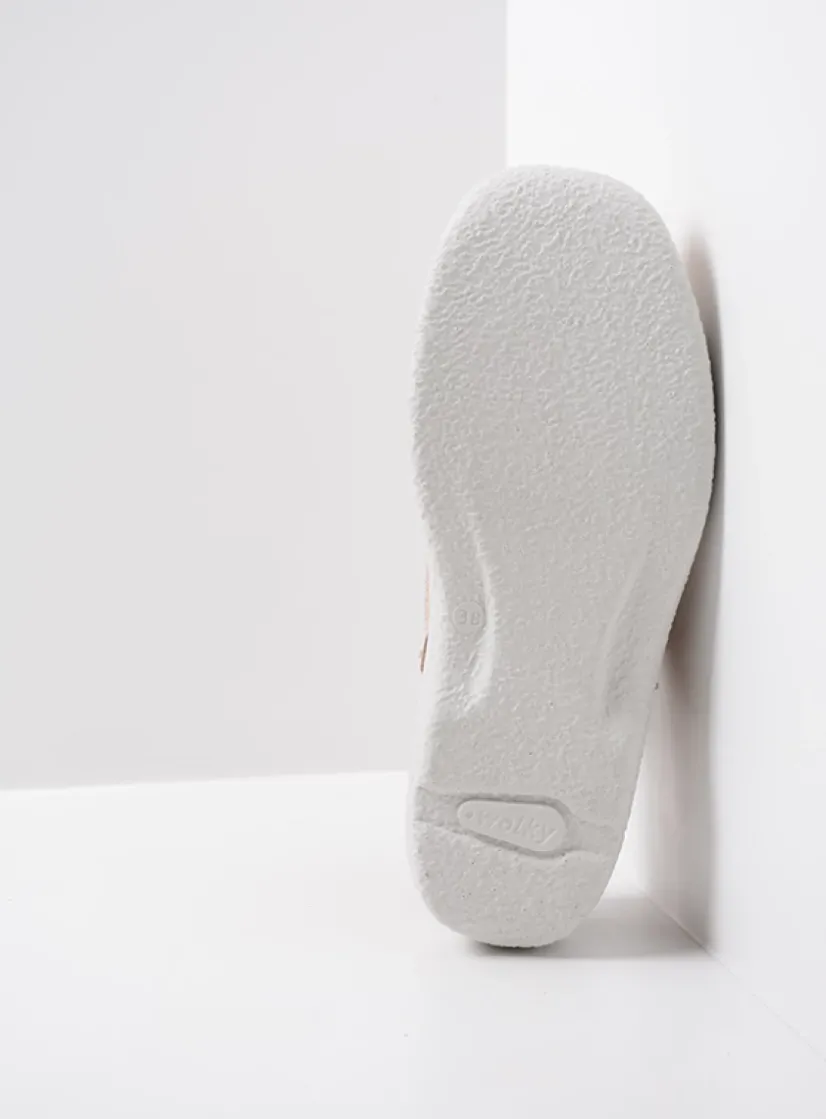 Wolky Roll Slide - denim nubuck<DAMES Slippers|Klompen
