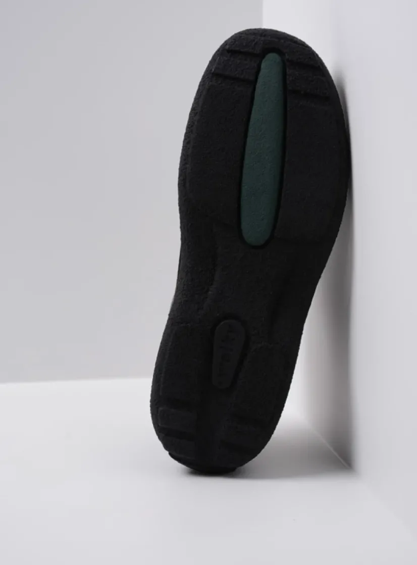 Wolky Roll Slide men - bruin leer<Heren Slippers Heren|Comfortschoenen Heren