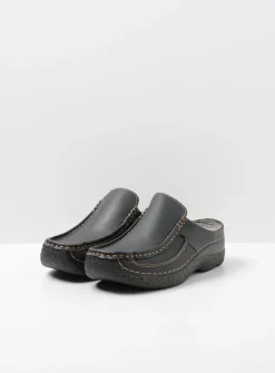 Wolky Roll Slide Vegan -<DAMES Slippers|Klompen