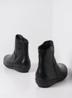 Wolky Ryland F2F - zwart biocare<DAMES Herfst/Winter|Enkellaarsjes
