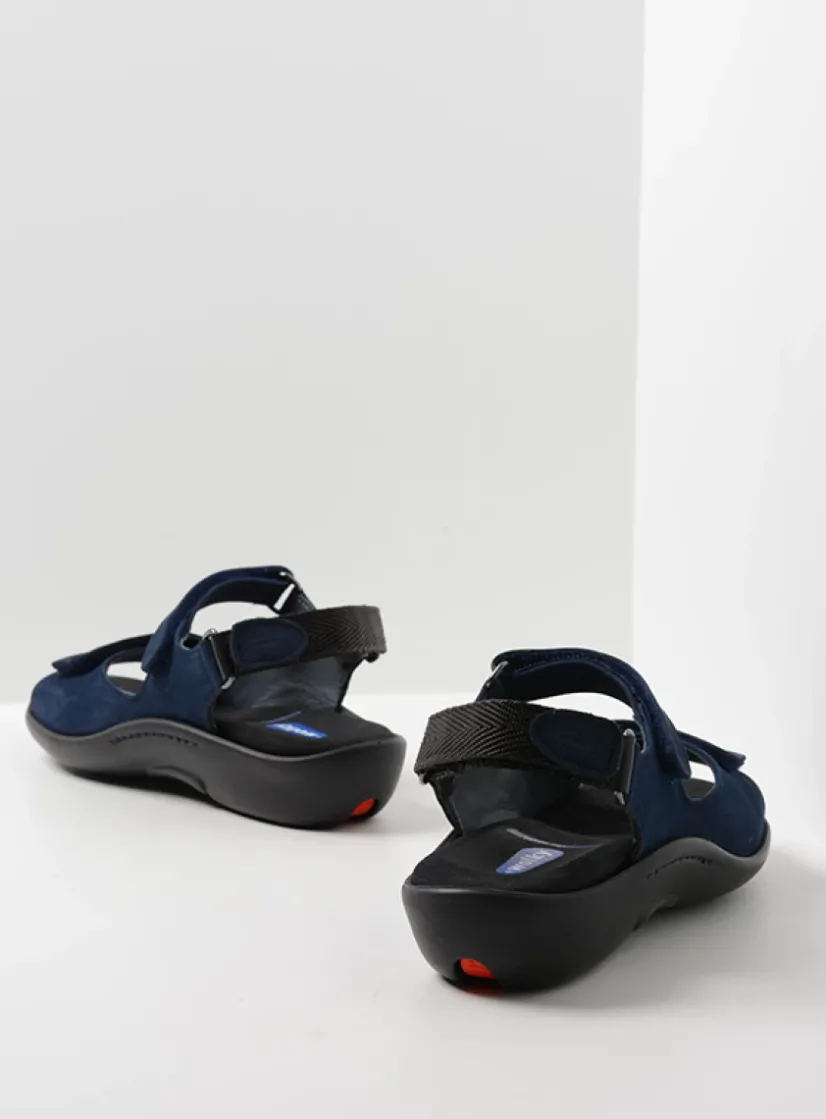 Wolky Salvia - denim nubuck<DAMES Sandalen