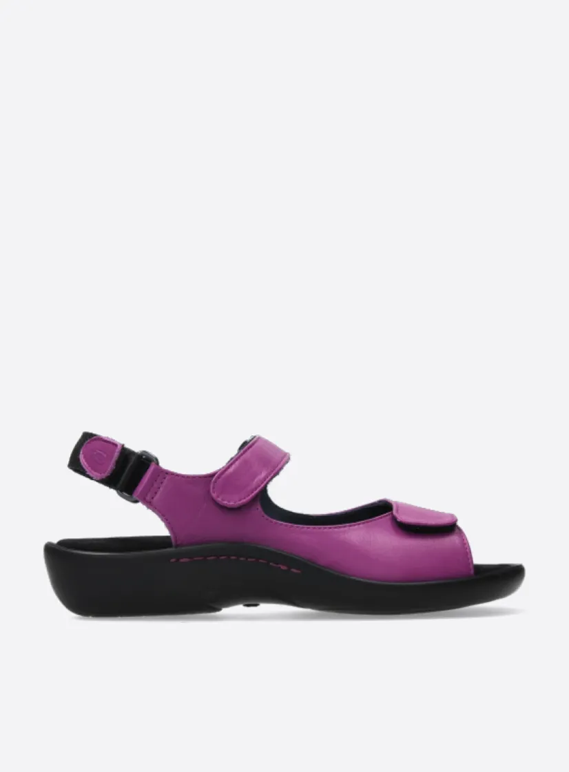 Wolky Salvia - fuchsia leer<DAMES Sandalen