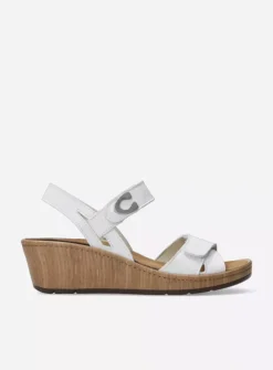 Wolky Sanibel - wit effectleer<DAMES Sandalen