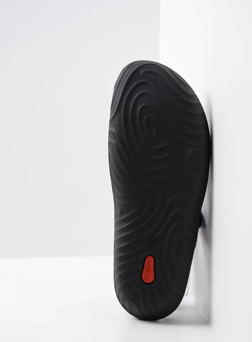 Wolky Sense - goud leer<DAMES Slippers