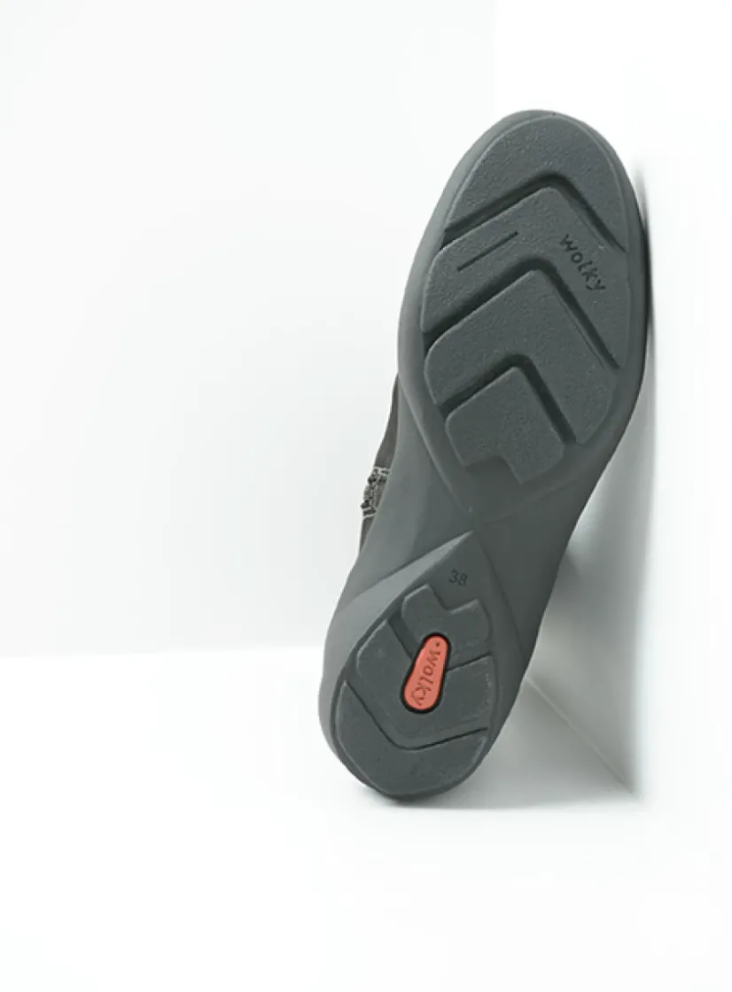 Wolky Sole WR - zwart nubuck<DAMES Herfst/Winter