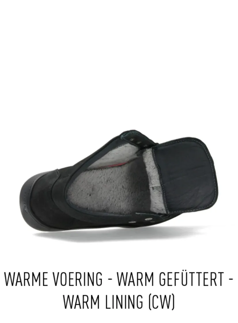Wolky Tarda XW-WR - zwart nubuck<DAMES Hoge Veterschoenen|Herfst/Winter
