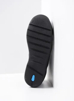 Wolky Truth HV - zwart leer<DAMES Hoge Veterschoenen|Wandelschoenen