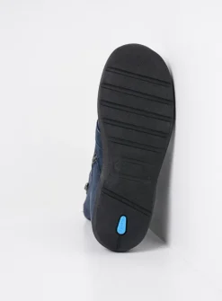 Wolky Viper HV - denim blauw nubuck<DAMES Hoge Veterschoenen|Veterlaarzen