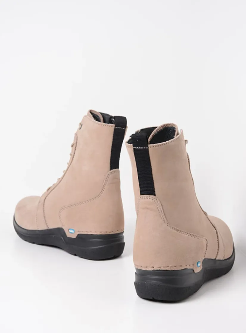 Wolky Viper HV - safari nubuck<DAMES Hoge Veterschoenen|Veterlaarzen