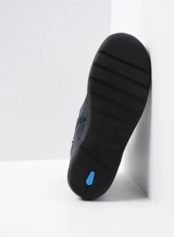 Wolky Whynot HV - blauw nubuck<DAMES Hoge Veterschoenen|Wandelschoenen