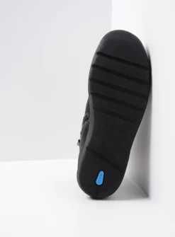 Wolky Whynot HV - zwart nubuck<DAMES Hoge Veterschoenen|Wandelschoenen