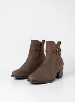 Wolky Zavalla HV - bruin nubuck<DAMES Cowboylaarzen|Herfst/Winter
