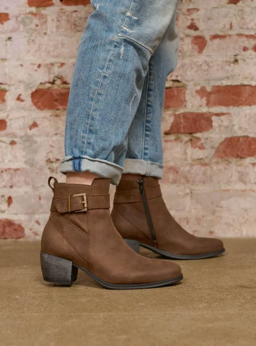 Wolky Zavalla HV - bruin nubuck<DAMES Cowboylaarzen|Herfst/Winter