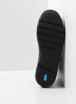 Wolky Zigzag - zwart leer<DAMES Hoge Veterschoenen|Veterlaarzen