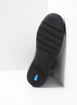 Wolky Zigzag - zwart suede<DAMES Hoge Veterschoenen|Veterlaarzen